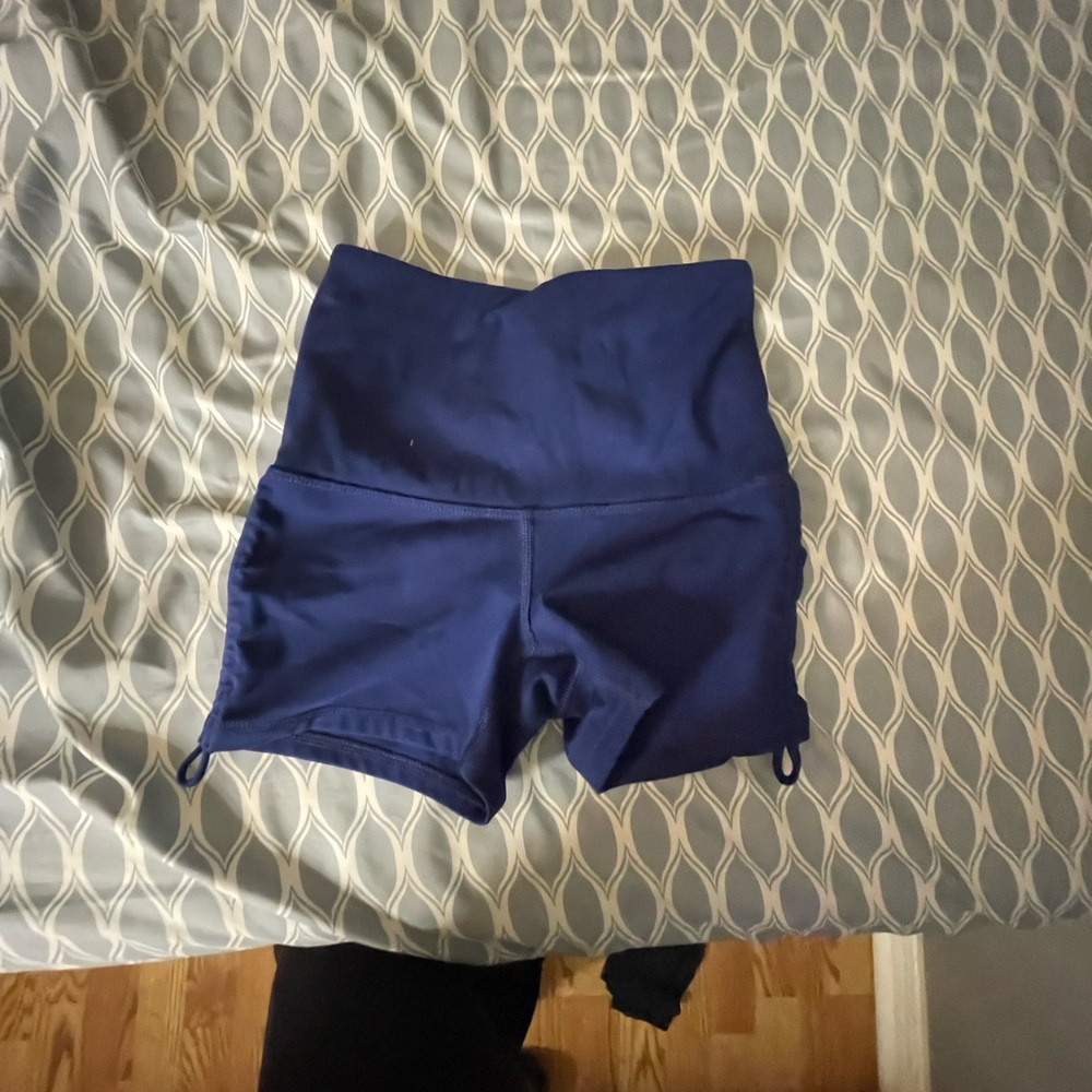 Blue Workout shorts